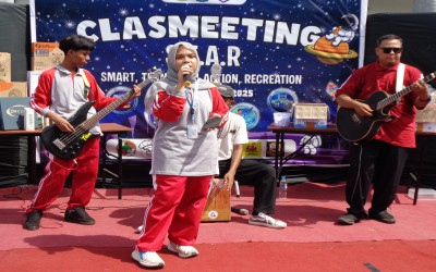 Kemeriahan Penutupan Classmeeting SMK Negeri Kota 3 Probolinggo dengan Jalan Santai dan Bazar Kreatif