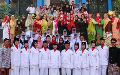 Upacara Hari Ulang Tahun Kemerdekaan Republik Indonesia ke-80 di SMK Negeri 3 Probolinggo