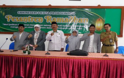 PEMBUKAAN PESANTREN RAMADHAN DI SMK NEGERI 3 PROBOLINGGO
