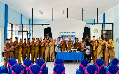 SMKN 3 PROBOLINGGO JADI TUAN RUMAH PEMBINAAN KEPALA SEKOLAH SMA/SMK DAN PK-PLK WILAYAH KOTA DAN KABUPATEN PROBOLINGGO